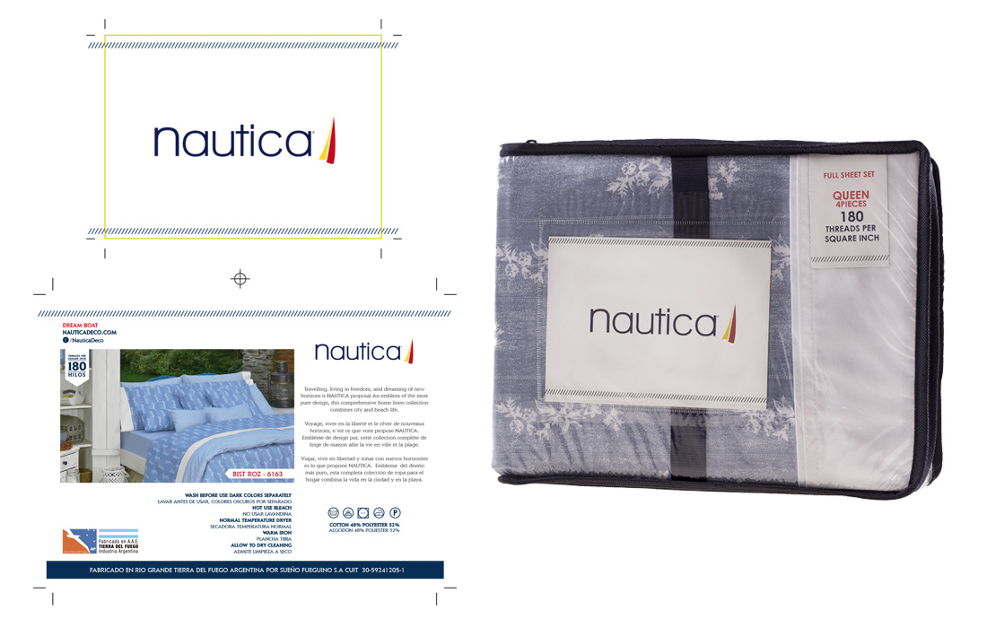 nautica packaging diseño okdesign